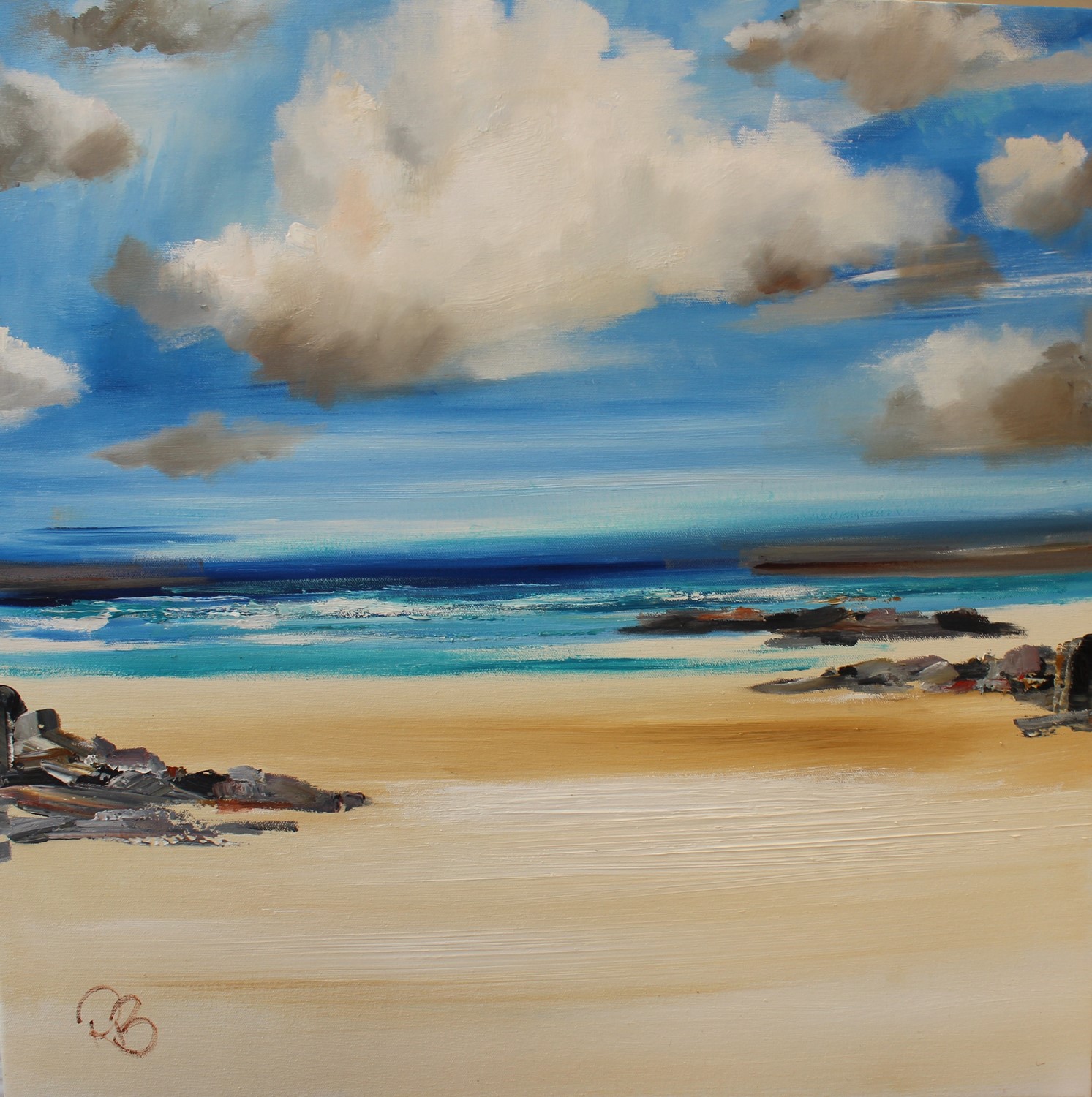 'A Peaceful Bay ' by artist Rosanne Barr